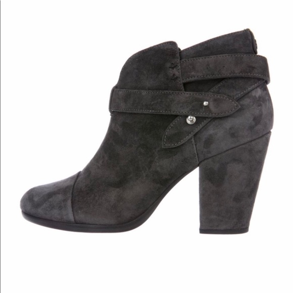 🩶 Rag & Bone 🩶 GRAPHITE 🩶 Booties 😍 w/VIBRAM Soles! - Picture 8 of 9